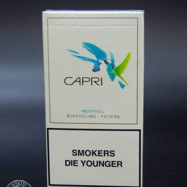 THUỐC LÁ CAPRI MENTHOL (Bạc Hà) - Ảnh 2