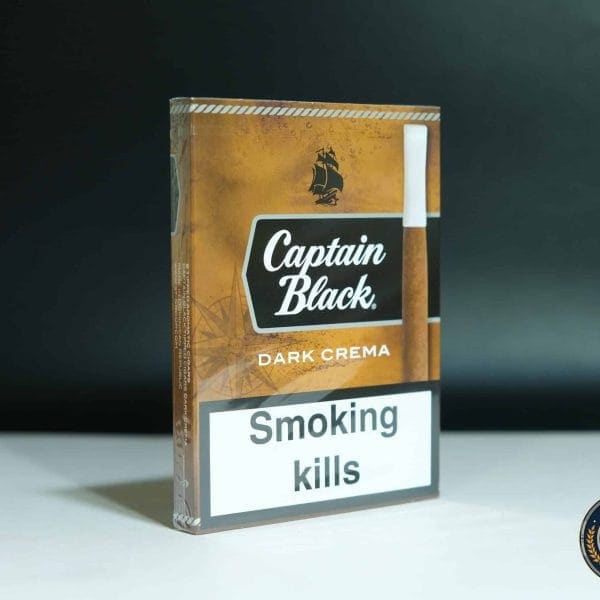 XÌ GÀ CAPTAIN BLACK DARK CREMA 8 ĐIẾU - Ảnh 5