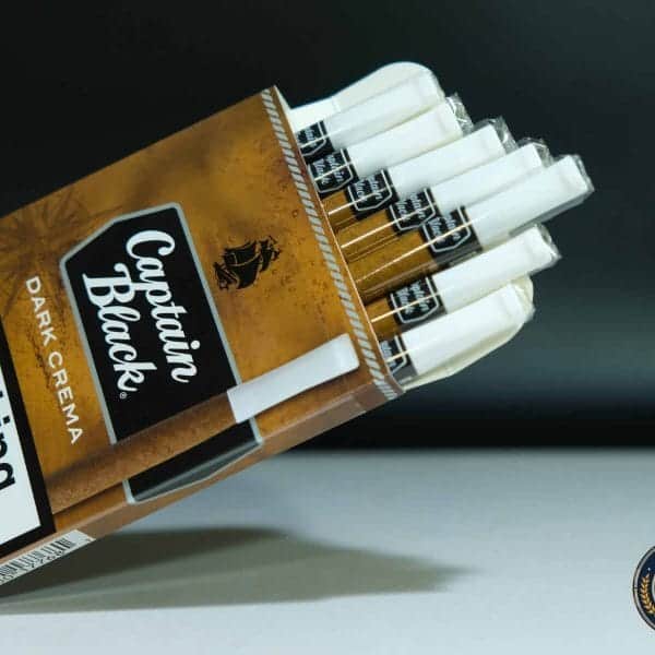 XÌ GÀ CAPTAIN BLACK DARK CREMA 8 ĐIẾU - Ảnh 4