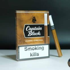 XÌ GÀ CAPTAIN BLACK DARK CREMA 8 ĐIẾU - Ảnh 3