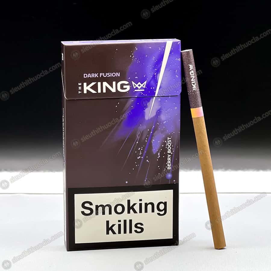 THUỐC LÁ KING DARK FUSION (Chocolate)