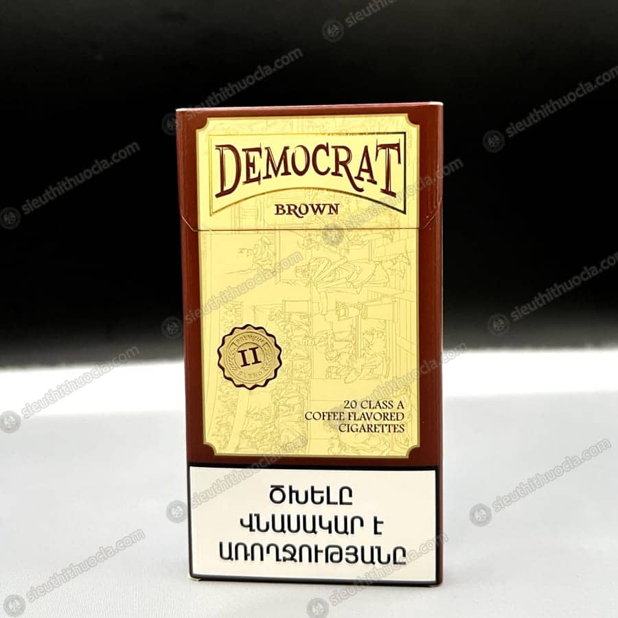 THUỐC LÁ DEMOCRAT COFFEE BROWN - Ảnh 5