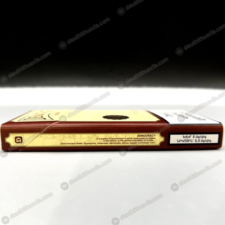 THUỐC LÁ DEMOCRAT COFFEE BROWN - Ảnh 3