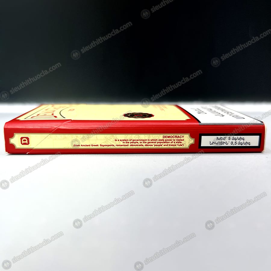 THUỐC LÁ DEMOCRAT CHERRY RED - Ảnh 4
