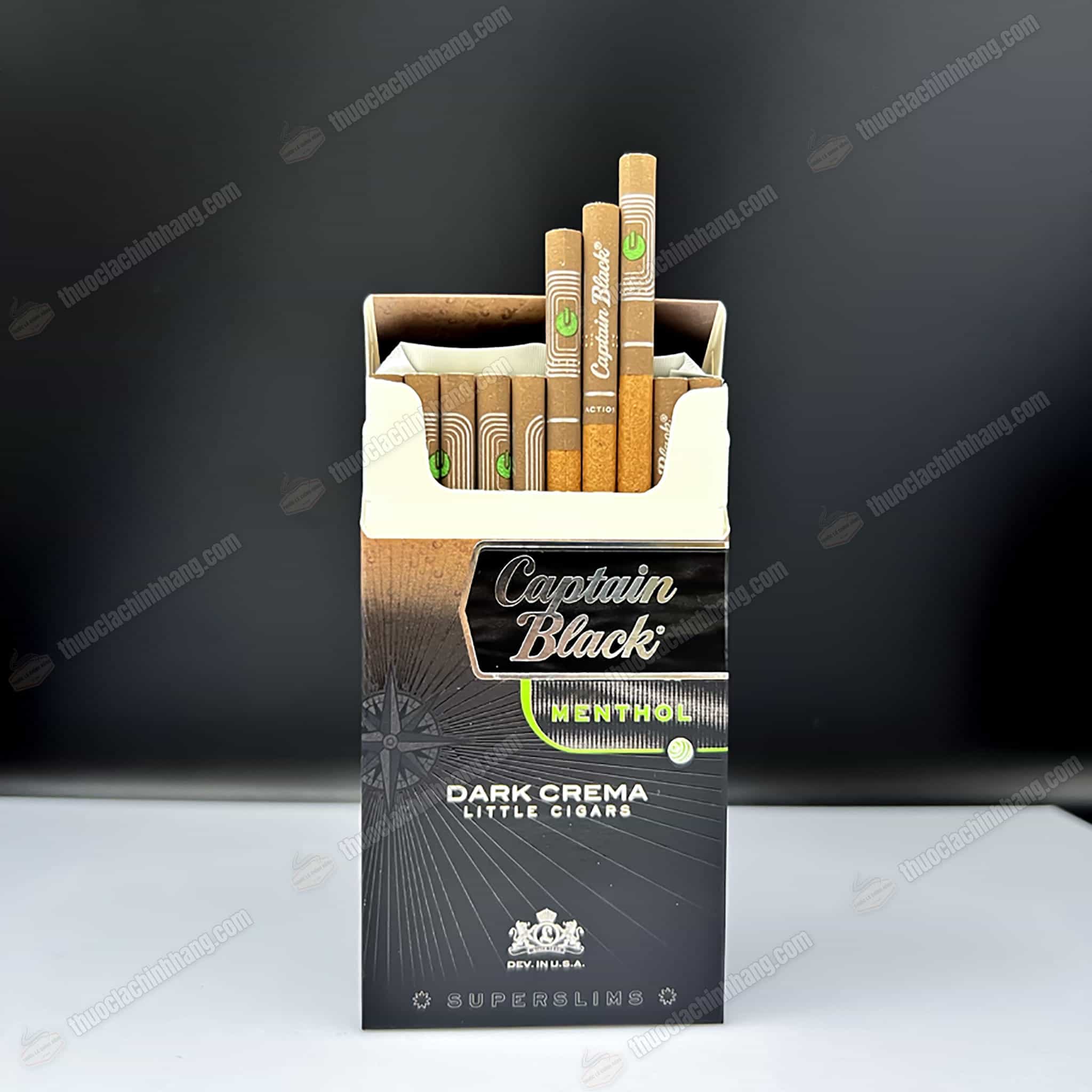 CAPTAIN BLACK MENTHOL (Bạc Hà) - Ảnh 2