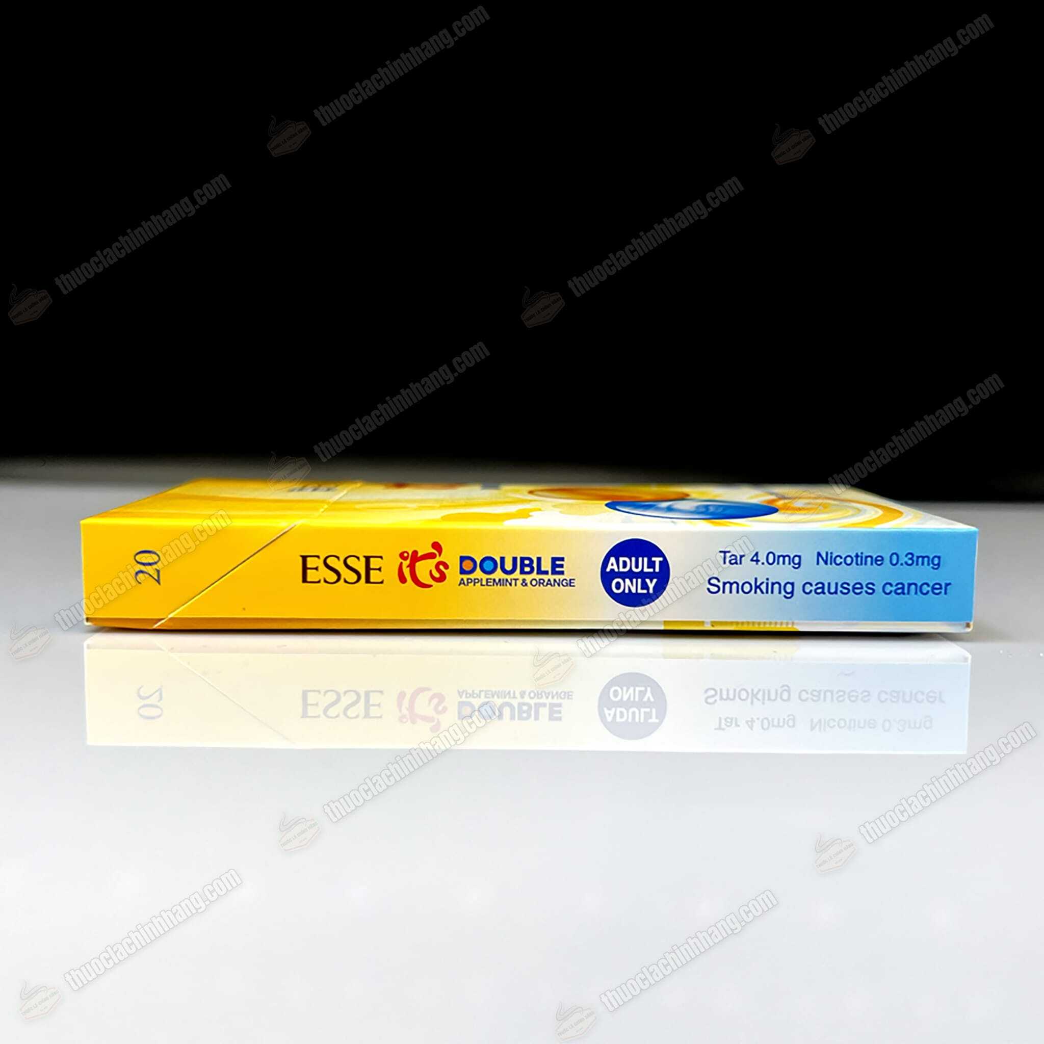 Bao bì thuốc lá Esse It’s Double Hàn Quốc